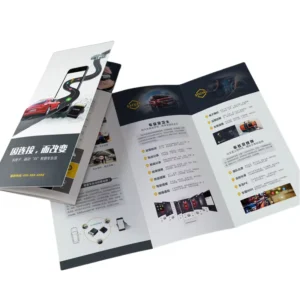 Custom User Guides Printed Service Poster Restaurant Menu Booklet Brochure Catalog Pamphlet Folded Flyer Leaflet Manual Printing