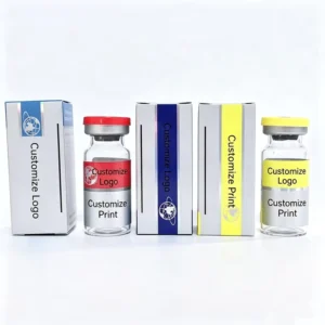 Custom Vial Stickers and Paper Box 3ml 10ml Single or Multi-Injection Pharmaceutical Packaging Set