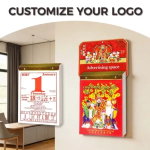 Custom Vietnamese Traditional Chinese Lunar Tear Off Wall Calendar 365 Day Printing Rip Date Blocs Calendar
