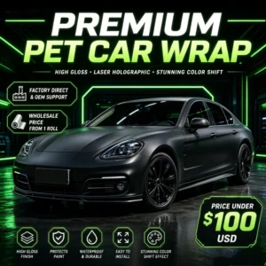 Custom Vinyl Car Wrap Printing Personalized Pattern Logo Full Body Auto Wrapping Sticker Film