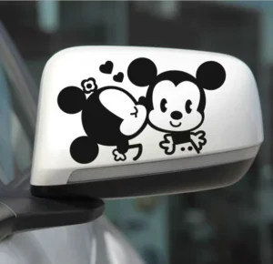 Custom Vinyl PVC Car Sticker with UV Printing UV Resistant & Waterproof for Car Body