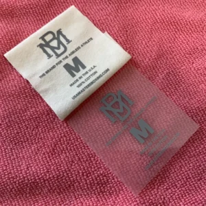 Custom Vinyl Plastisol Heat Transfer Sticker Logo for Textiles