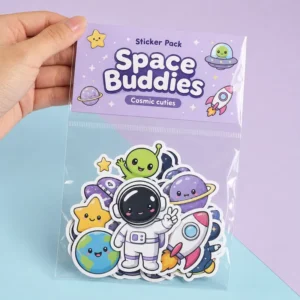Custom Vinyl Sticker Size Sticker Transparent Self Adhesive Vinyl Waterproof Label Custom Die Cut Sticker