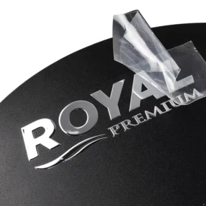 Custom Vinyl UV Transfer Transparent Metal Logo Stickers, Bronzing and Hot Silver Transfer Labels