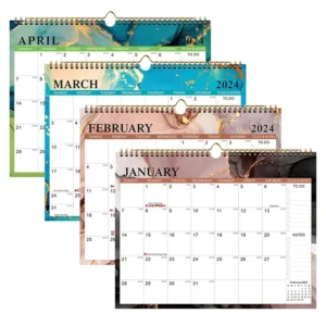 Custom Wall Calendar 13 Sheets Cardboard Material Offset Printing Custom Logo Promotional Use