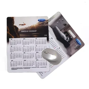 Custom Water-Resistant Non-Slip Calendar Mouse Pad
