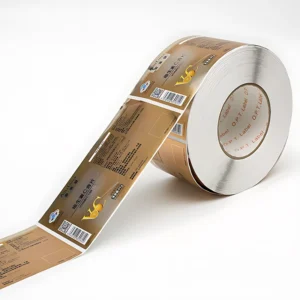 Custom Water-Resistant Roll Labels for Healthcare Supplements and Sports Nutrition