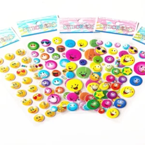 Custom Waterproof 3D Foam Stickers Cute Cartoon Window Decoration Stickers for Kids Craft Decor Scrapbook Embellishment