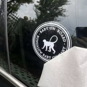 Custom Waterproof Car Banner Decal UV Resistant Window Transfer Stickers Windshield Bumper Sticker