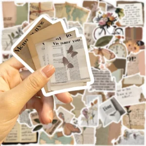 Custom Waterproof Decorative Sticker Easy to Peel and Reposition