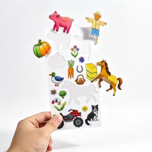 Custom Waterproof Die-Cut Self-Adhesive PVC Vinyl Sticker Sheets and Packaging Labels