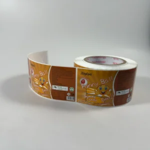 Custom Waterproof Food-Grade Roll Self-Adhesive Color-Printed Labels for Juice, Enzyme, and Ready-to-Eat Food Packaging
