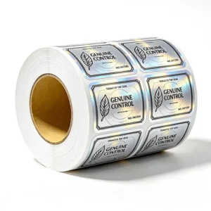 Custom Waterproof Heat-Sensitive Oil-Proof PET Adhesive Labels with Custom Shape and UV Printing