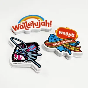 Custom Waterproof High-Adhesive Vinyl Die-Cut Logo Stickers