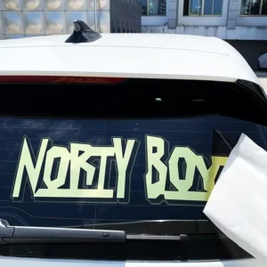 Custom Waterproof Holographic Vinyl Car Decal Customized Weatherproof Car Window Stickers with Superior Adhesion for Windshield