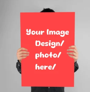 Custom Waterproof Indoor Outdoor Advertising Poster A0 A1 A2 A3 A4