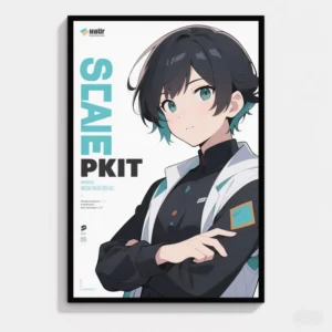 Custom Waterproof Indoor Outdoor Decorative PP Poster UV and Digital Printing