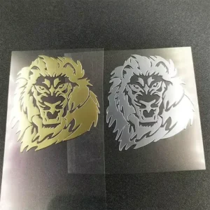 Custom Waterproof Nickel Alloy Metal Stickers and Thin Logo Labels for Mobile Phone, Laptop, and Car Decoration