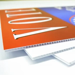 Custom Waterproof PP Corrugated Plastic Outdoor Advertising Sign Board