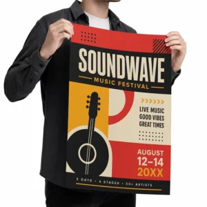 Custom Waterproof Removable Vinyl Wall Decal Poster