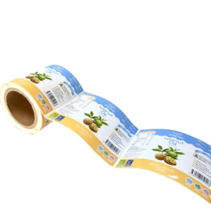 Custom Waterproof Self-Adhesive Packaging Label Roll for Vitamin Supplement Medical Bottles