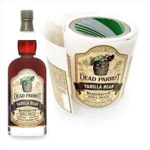 Custom Waterproof Self-Adhesive Vinyl Beverage Labels on Rolls for Craft Beer and Glass Bottles