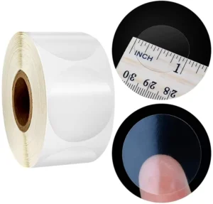 Custom Waterproof Serial Labels Clear Plastic Stickers