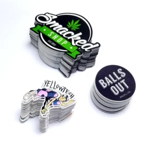 Custom Waterproof Strong-Adhesive Vinyl Die-Cut Stickers, Any Shape Cartoon Logo