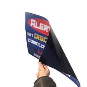 Custom Waterproof UV-Printed Advertising Logo Magnetic Car Door Sticker