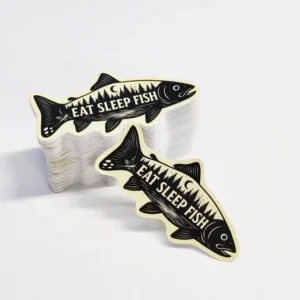 Custom Waterproof UV Resistant Logo Sticker Decal for Car, Water Bottle, Laptop Promotional Gifts
