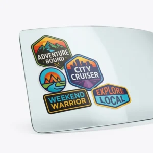 Custom Waterproof UV-Resistant Sports Car Window Stickers Vinyl Labels with Self-Adhesive