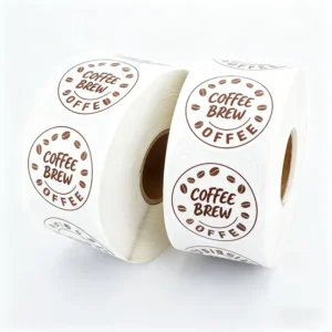Custom Waterproof UV-Resistant Vinyl Bakery Sealing Labels, Roll
