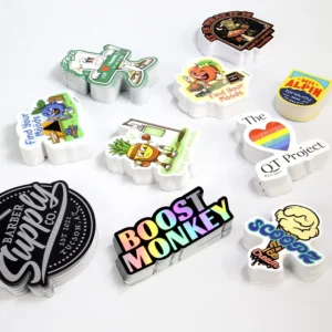 Custom Waterproof UV-Resistant Vinyl Die-Cut Logo Stickers