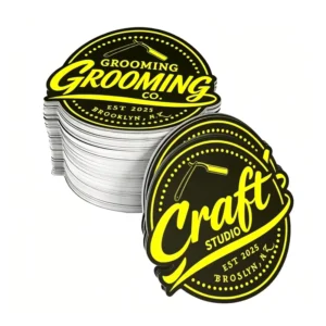 Custom Waterproof UV-Resistant Writable Die-Cut PVC Stickers