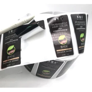 Custom Waterproof Vinyl Adhesive Sticker Roll Shampoo Bottle Label