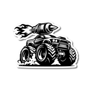 Custom Waterproof Vinyl Anime Car Window Stickers