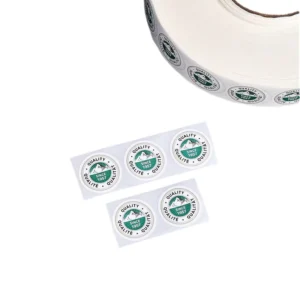 Custom Waterproof Vinyl Food Packaging Labels