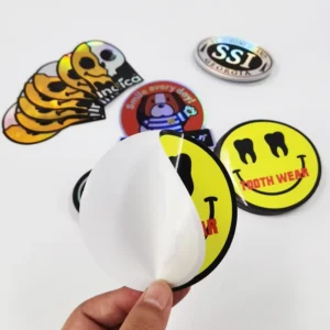 Custom Waterproof Vinyl Stickers Die Cut Adhesive Labels