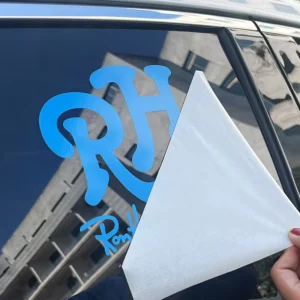 Custom Weatherproof Business Logo Car Door Stickers Vinyl Letter Transfer Windshield Adhesive Car Window Stickers Decals