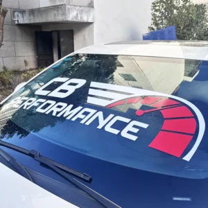 Custom Weatherproof Die-Cut Logo Window Sticker Lettering Transfer Windshield Banner Vinyl Car Sticker