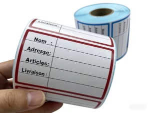 Custom Weatherproof Shipping Address Labels for Parcel Delivery