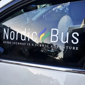 Custom Weatherproof Transfer Stickers for Trucks, Windows, and Business Use