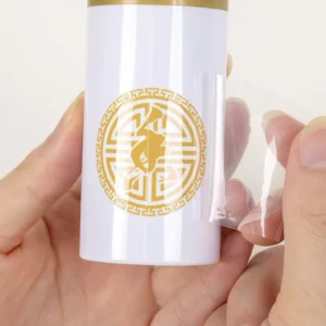 Custom Weatherproof UV 3D Embossed Waterproof Adhesive Transfer Stickers for Fashion