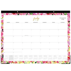 Custom Weekly New Year Box Calendar