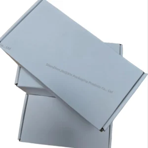 Custom White Corrugated Cardboard Coffee Mug Shipping Box with Foam Insert