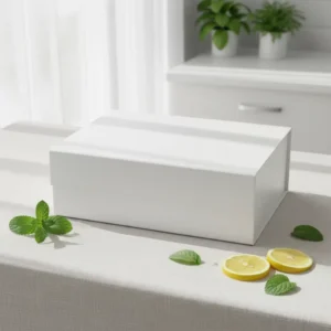 Custom White Corrugated Cardboard Shipping Gift Box