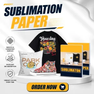 Custom White Paper Heat Transfer Designs for Clothing No Cut Sublimation Transfers for T-Shirts