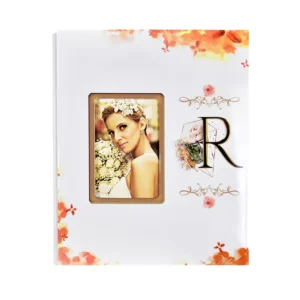 Custom Wooden Photo Album Cover with Self-Adhesive Pages