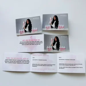 Custom coated paper printing folding leaflet flyers catalogue pamphlet brochure for small business