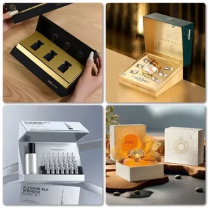 Custom or Standard Paper Packaging Boxes with Top and Base Gift Boxes